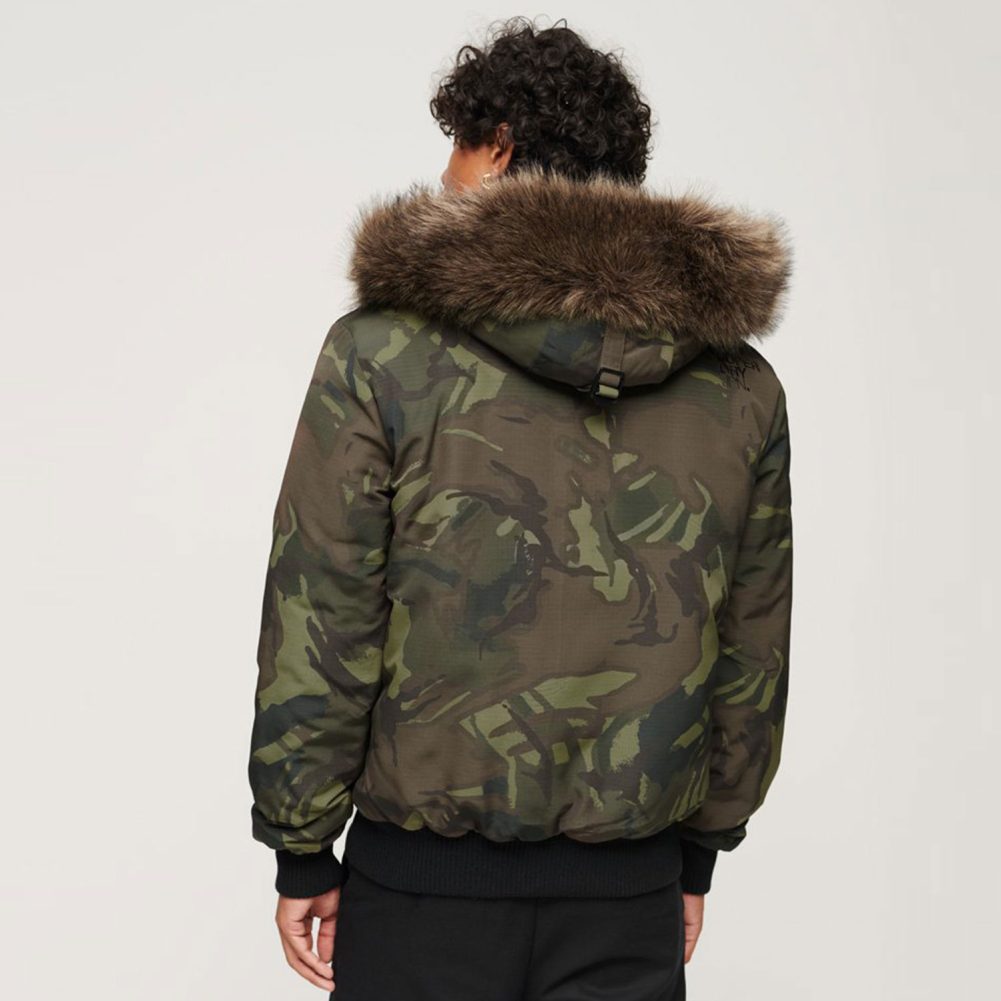 Hooded Everest Puffer Bomber Jacket